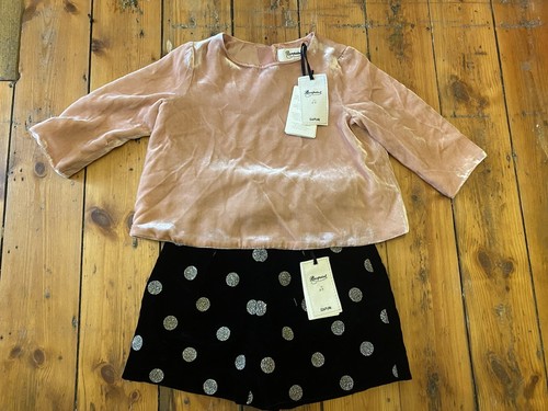 Bonpoint couture mädchen samt - mädchen,