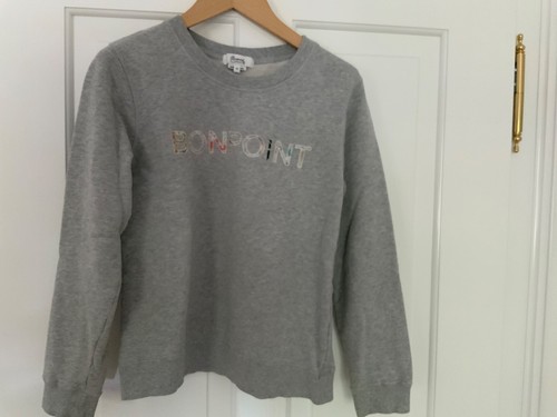 Bonpoint grauer sweater mit - grauer,